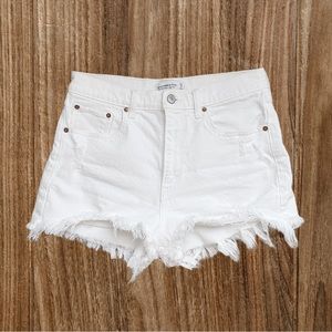 A&F High Rise Mom Short